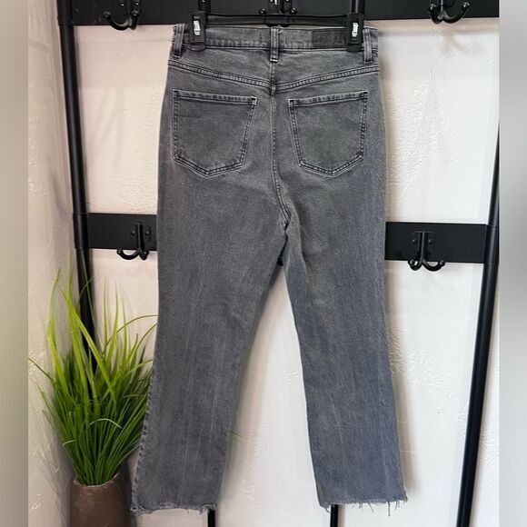 PacSun Stretch Crop Boot cut jeans high waist Black wash size 27 - Picture 3 of 16